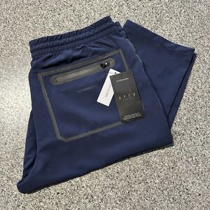 Outerknown Apex Pants Mens XL 36x30 Nylon‎ Blend Stretch Navy Blue Water Repel